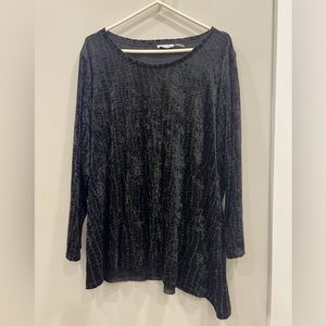 Calvin Klein, women’s top, waterfall CUT